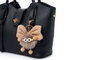 Lucky Bees Bolsa de Hombro Celeste Black, Bolso Elegante de Cuero de Polivinilo para Mujer, Accesorio de Moda Versátil y Sofisticado